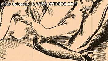 I-I love this vintage erotic illustration so much