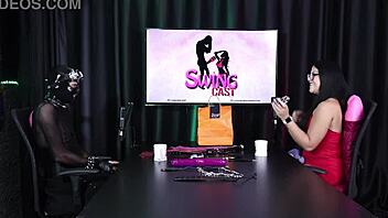 Ramona Enjoys Gay Threesome In Lingerie