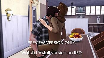 Peggys Affair - 3d Hentai Parody Cheating With American Cartoon Ass