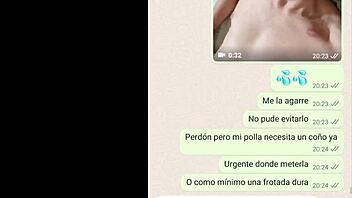 Latina Girlfriend Gets Hot On Web Chat Part 2