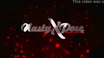 Flexible WHORE swallows CUMSHOT after FUCKING