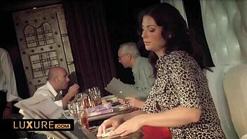 Hard anal in the toilet with tits cunilingus riding