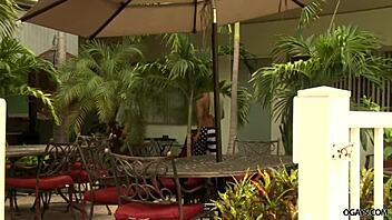 handsome homo couple engages in anal sex, sucking and blowjob action