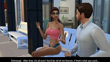 hey vanessa, addicted to you in sims 4 next door seduction!