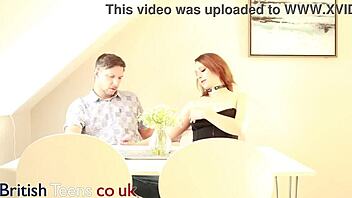 Teen Sneaks Behind Twin for Wild Costume Play