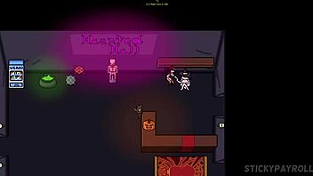 Babe with silver hair fucks in anime cosplay at Spunkstock festival part 4