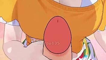 step brother and sister in cute outfits explore their relationship in 3d anime