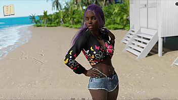 I am exploring alternate existence in this anime hentai game