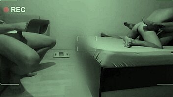 Married man watches his wife have sex with another man while he pleases himself