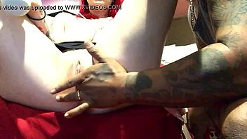 watch me squirt while my sexy husband stares