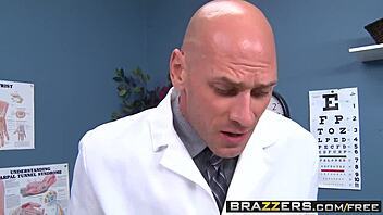 Slutty Nurses Christie Stevens and Jacky Joy Serve Doctor’s Cock