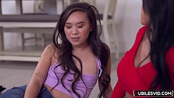 is kimmy kimm teaching ember snow in this milf porn episode?