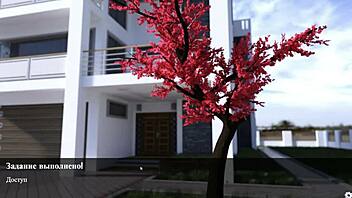 Hey, wanna see my tight ass take it all in Red Sakura Mansion part 4?