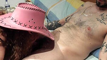 Cowgirl Chica Rides Monster Cock With Big Tits!