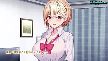 in this anime love triangle, three characters deal with their complicated feelings