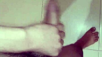 Well-endowed guy just moved into the neighborhood