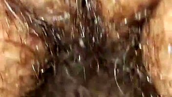 Married woman and hot wife in anal sex with cum inside