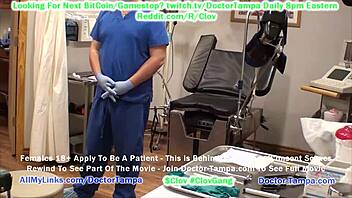 immigrant jennavive spread wide for citizenship in hospital