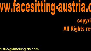 Double Blondie Facesitting Power In Fetish Scene