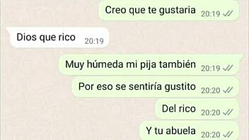 Latina Girlfriend Gets Hot On Web Chat Part 2