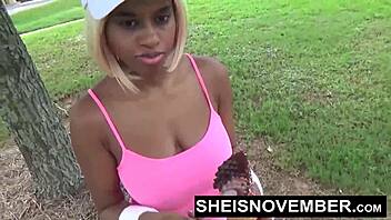 my horny boyfriend pressured me into sex after flashing tits in public 😏