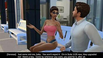 hey vanessa, addicted to you in sims 4 next door seduction!