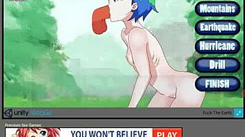 exploring the wonders of planet earth in a distant anime world