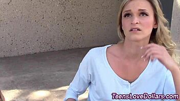 teen sucks cock in public spot