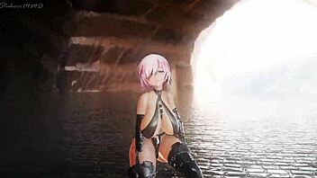 mashu kyreilight mmd lupin r18 adventure