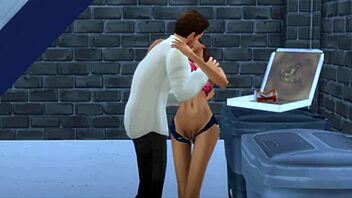 hey vanessa, addicted to you in sims 4 next door seduction!