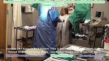 immigrant jennavive spread wide for citizenship in hospital