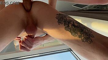 Twink Licks Ass Then Gets Fucked Doggy Style Bareback