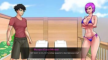 Beautiful women trapped in an anime game