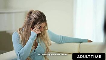 Adult Time - Lesbian Lawyer Vanessa Sky Devours Big Titty Client Kayley Gunner's Wet Pussy