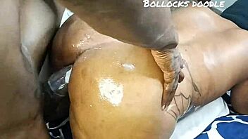 Jeg fikk stemora mi til å komme flere ganger med monsterkuk 😍