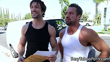 Busty milf spitroasted before tasting cum