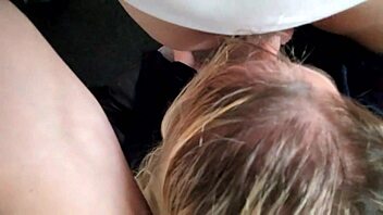 Fat BBW amateur sucks cock and gets called a pig during intense blowjob session