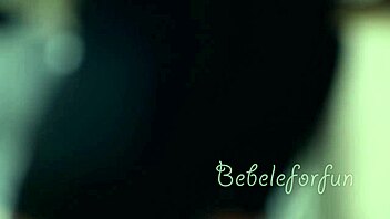 Pretty Latina gets hot while washing the dishes for money