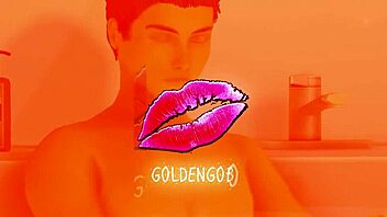 Blonde Milf Bath Scrub