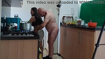 Preview of steamy sex lunch featuring Agarabas and Olpr in close-up action.