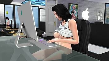 sims4 make porn 04 lorena sanchez simsexcity parody