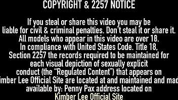 Kimber Lee's Pussy Lips in Lingerie 😍