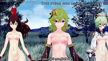 pick me, amber sucrose in mmd anime!