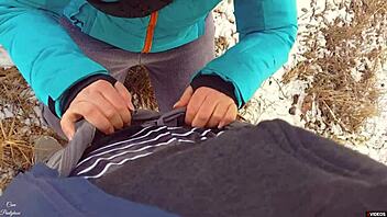 cum drenches pussy and dirty pantyhose after wild fun