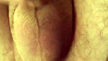 hard anal pounding with cum dripping from mature panties