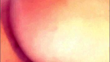 Horny slut winks and fingers her huge asshole up close