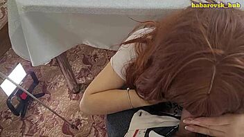 Young Student Swallows Cum In Pov Deepthroat