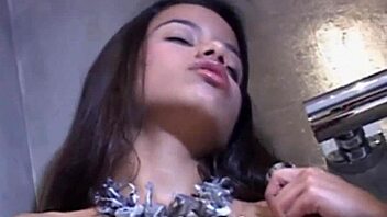 Hey, watch tiny Latina Lupe shower solo now!