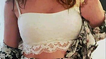 orgasm on his leg amateur video