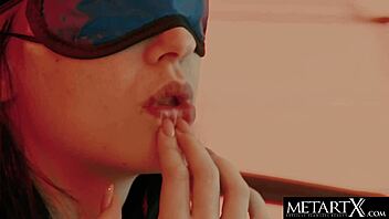 This kinky cutie spanks herself while masturbating to climax.